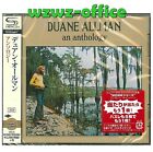 Duane Allman Sealed Brand New 2Shm-Cd "An Anthology" Compilation Japan Obi E