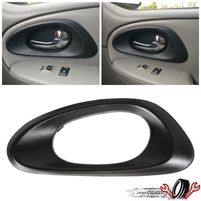 Door Handle Bezel Trim Inner Interior Front Passenger Side Fit 02-09 Trailblazer Foto 1 de 4