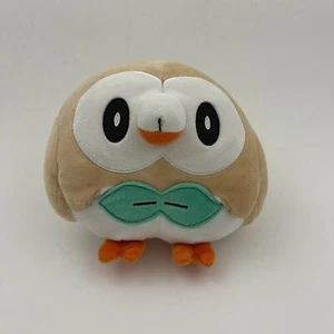 Pokemon Plush Rowlet Owl Stuffed Toy Animal 8" - Picture 1 of 7