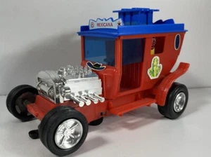 Tom Daniel Tijuana Taxi Vintage Durham Ind Battery Operated RARE WORKS Hot Rod - Picture 1 of 9