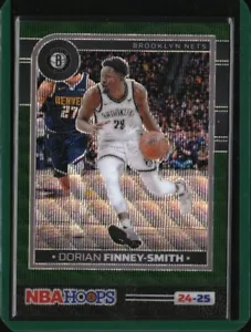 24/25 2024/25 Panini Hoops Wave Green Premium #204 Dorian Finney-Smith Nets /25 - Picture 1 of 2