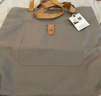 Hearth & Hand Magnolia Tote Bag Purse Gray Tan New - Image 1 of 2