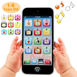Touch Screen Phone Toy Play Music Learning Educational Cell Phone For Baby Kids - Picture 1 of 14