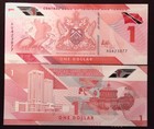 1 x TRINITÉ TOBAGO 2020 POLYMÈRE 1 $ neuf UNC BILLET DE BANQUE MONNAIE