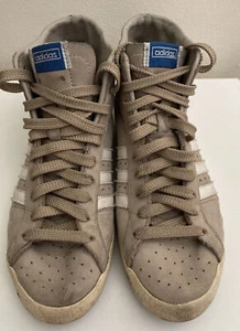 Adidas Basket Profi UK6 US 8,5 Tan Lace Up Hi-Top Sneaker - Bild 1 von 7