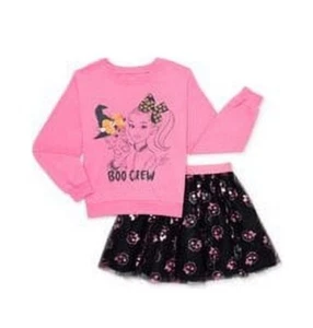 Nickelodeon JoJo Siwa Girls Shirt and Tutu Skirt Set Size L (10-12) NEW - Picture 1 of 3