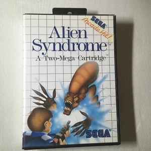 Alien Syndrome (Sega Master System , 1987) No Manual With Hangtab - Picture 1 of 7