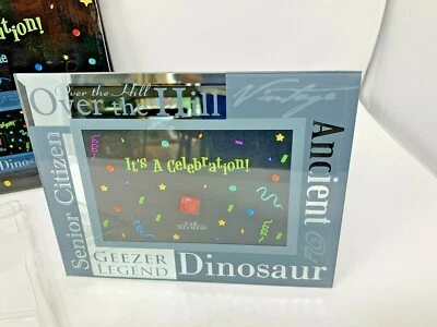 Over the Hill / Senior Citizen / Ancient Geezer Novelty Photo Frame - Image 1 of 4