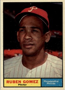 1961 Topps #377 Ruben Gomez - VG-EX