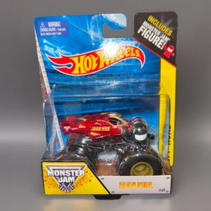 2013 Hot Wheels Monster Jam Iron Man Truck Off Road Figure Marvel 1:64 - Picture 1 of 3