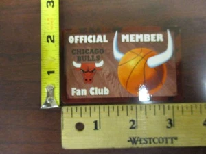 Tarjeta oficial del club de fans de los Chicago Bulls - Imagen 1 de 1