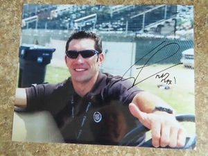 Signed Autographed 8 x 10 Photo Indy 500 Race Car Driver Mad Max Papis Close Up - Picture 1 of 2