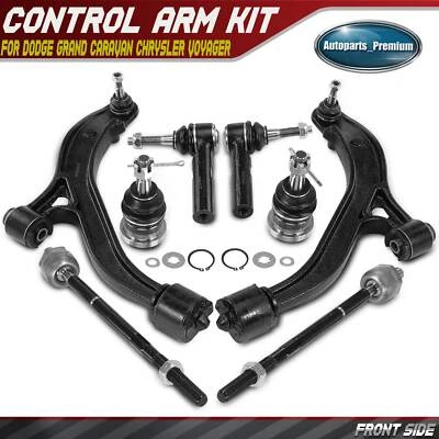 8x Brazo de control Rótula Extremo de varilla de amarre para Dodge Grand Caravan Chrysler Voyager Foto 1 de 4