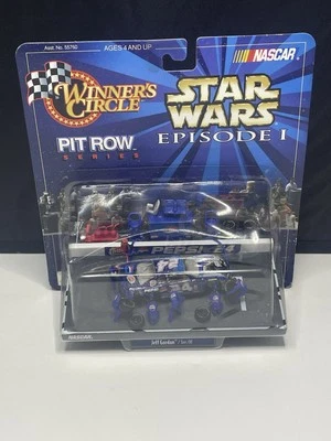 1999 Hasbro Star Wars Episode 1 Nascar Джефф Гордон шины с литой автомобиль запечатанный - Изображение 1 из 4