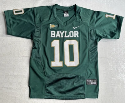 Robert Griffin III Baylor University Bears Jersey Nike Youth Large RG3 Green - Image 1 of 4