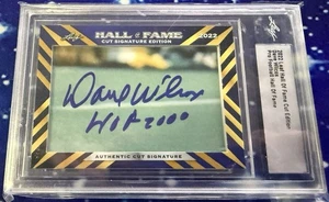 2022 Leaf Hall of Fame Cut Edition Auto Dave Wilcox NFL Pro Football HOF Slabbed - Bild 1 von 3