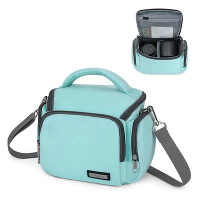 Цифровой фотоаппарат наплечная сумка через плечо с подкладкой водонепроницаемый чехол для SLR DSLR Canon - Изображение 1 из 4