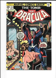 Tomb of Dracula #24 F/VF 7.0 BLADE The VAMPIRE HUNTER APPEARS! Marvel, 1974 - Picture 1 of 2