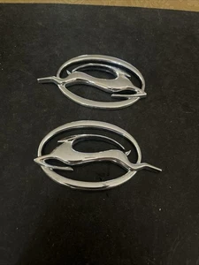 1994-2009 Chevrolet Impala Pair Side Pillar Emblem Badge Symbol Logo OEM Set - Picture 1 of 1
