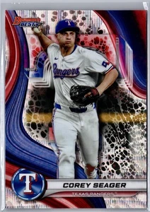 2024 Bowman's Best #67 Corey Seager Wave Refractors - Picture 1 of 2