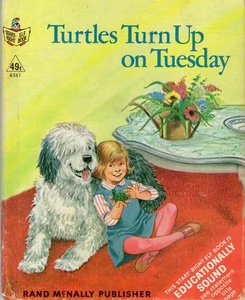 TURTLES TURN UP ON TUESDAY, START RIGHT ELF BOOK, HARDCOVER, 1972 - Picture 1 of 5