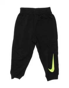 NIKE Baby Boys Dri Fit Graphic Tracksuit Trousers 18-24 Months Black AP07 - Picture 1 of 3