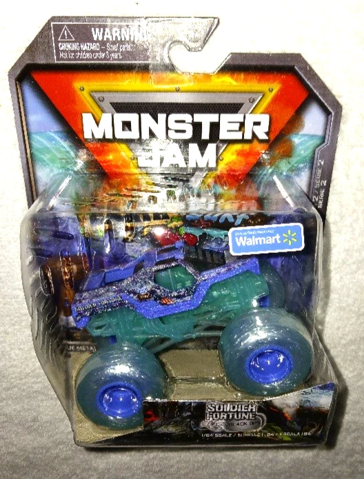 МОНСТР ДЖЕМ ЗЕМЛЯ против серфинга «солдат удачи» новый редкий литой монстр грузовик - Изображение 1 из 2