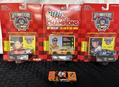 Racing Champions 1997 Nascar 1:64 Scale, Lot 3 NEW IN PACK 50th Anniversary #43 - Image 1 of 4