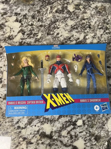Hasbro Marvel Legends Excalibur 3 Pack -Meggan/Captain Britain/Shadowcat Cover