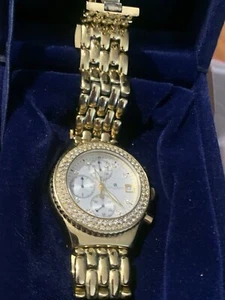 Ladies Charles Hubert WatchParis 6619-GM Rare Retired? In Velvet Box Mint Free S - Picture 1 of 24