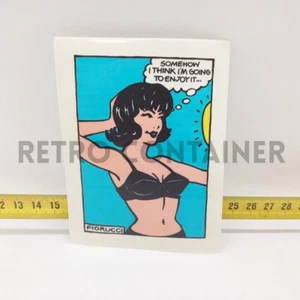 Adesivo Vintage Sticker Aufkleber 80's - Fiorucci Pop Art Anni 80 Moda RIF. G4 - Picture 1 of 1