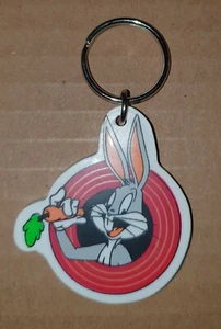 1995 Bugs Bunny Keyring Keychain WARNER BROS By LU Chocolate Bisquits - Picture 1 of 2