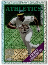 2023 Topps Series 1 Silver Pack Rickey Henderson Oakland Athletics #T88C-8