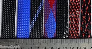 18MM Tight Braided PET Woven Expandable Sleeving Sleeve 13Feet 4Meters - Picture 1 of 8