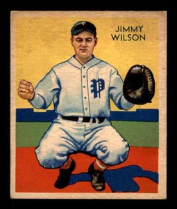 1934 Diamond Stars #22 Jimmie Wilson - VG-EX