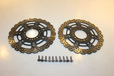 Kawasaki Ninja EX650E 2013 rotores de freno delanteros izquierdo derecho discos 41080-0161-32L Foto 1 de 4