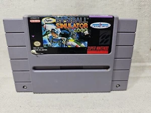 Super Baseball Simulator 1.000 (SNES) - Loose (Culture Brain, 1991) (E2) - Picture 1 of 3