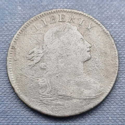1797 Draped Bust Large Cent 1c Better Grade #50761 Cover