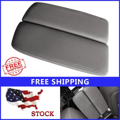 Fits Acura RL 2005-2010 Synthetic Leather Console Lid Armrest Cover Taupe Gray Foto 1 de 4