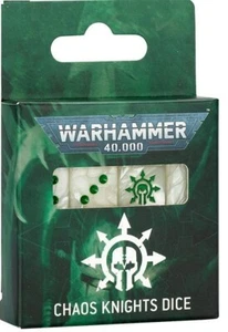Warhammer 40,000 Chaos Knights Dice Set - Picture 1 of 1