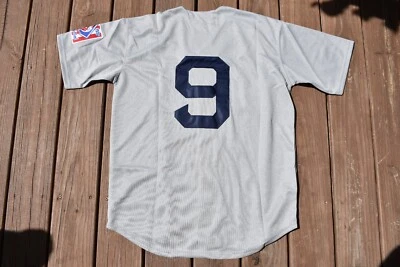 ¡¡Nuevo!! Camiseta de béisbol Ted Williams Boston Red Sox gris peso pesado grande para hombre Foto 1 de 2