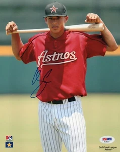 Carlos Correa signed Autogramm 8x10 Foto PSA/DNA COA Astros - Bild 1 von 2