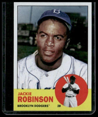 2022 Topps Archives #42 Jackie Robinson Brooklyn Dodgers - Image 1 of 2