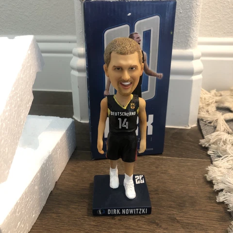 Dirk Nowitzki Bobblehead 20th Season Dallas Mavericks #5 of 10 2008 Olympics Cover