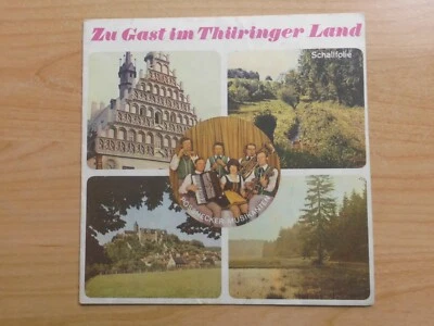 ZU GAST IM THÜRINGER WALD BLAUE DDR SCHALLFOLIE: PÖSSNECKER MUSIKANTEN - Bild 1 von 4