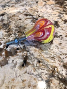 Glass Blown Knobs Handles Pulls  - Picture 1 of 4