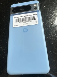 Google Pixel 8 Pro 128GB 5G Unlocked Blue - UK - Picture 1 of 3