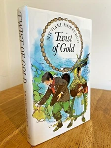 Twist of Gold by Michael Morpurgo 1983 SIGNED UK 1st/1st HB Kaye & Ward Vintage - Imagen 1 de 7