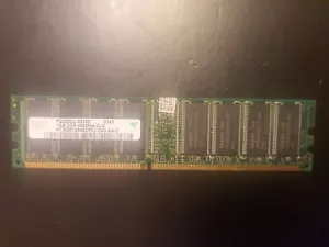 DDR 1GB, PC3200, CL3, HYNIX MADE FROM KOREA ,FREE SHIP WORLDWIDE - Picture 1 of 2
