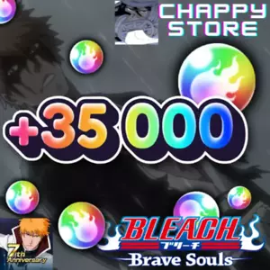Bleach brave souls bbs Global 35 000+ Orbs+ 200 six stars - Foto 1 di 10